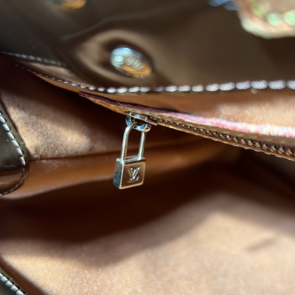 Authentic EUC Louis Vuitton Bronze Vernis Shopper Tote - Picture 10 of 13